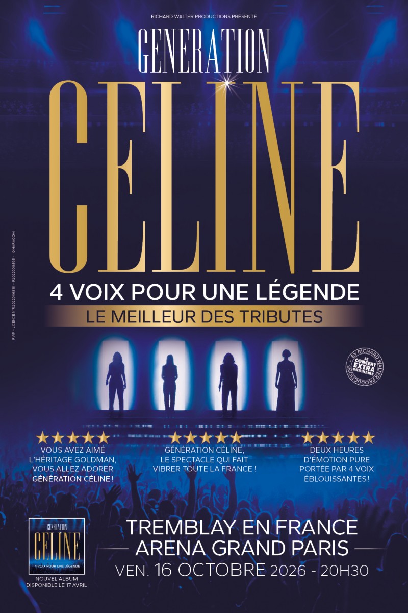 Génération Céline Le Meilleur des Tributes 4 voix pour une Légende